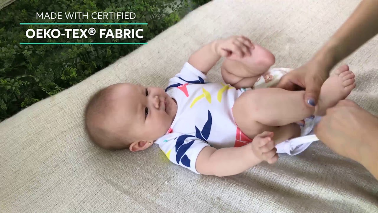 Oeteo Easyeo Classic Short Sleeve Romper Sky - Blue