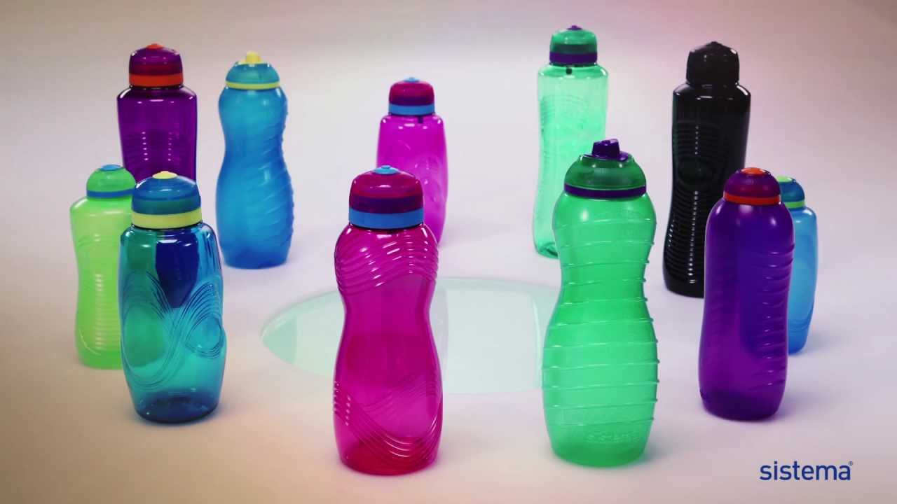 Sistema - Twist n Sip Swift Squeeze Bottle - Pink - 480ml