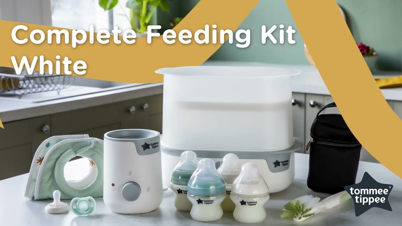 Tommee Tippee - Closer to Nature Complete Feeding 12pc-Set - White 