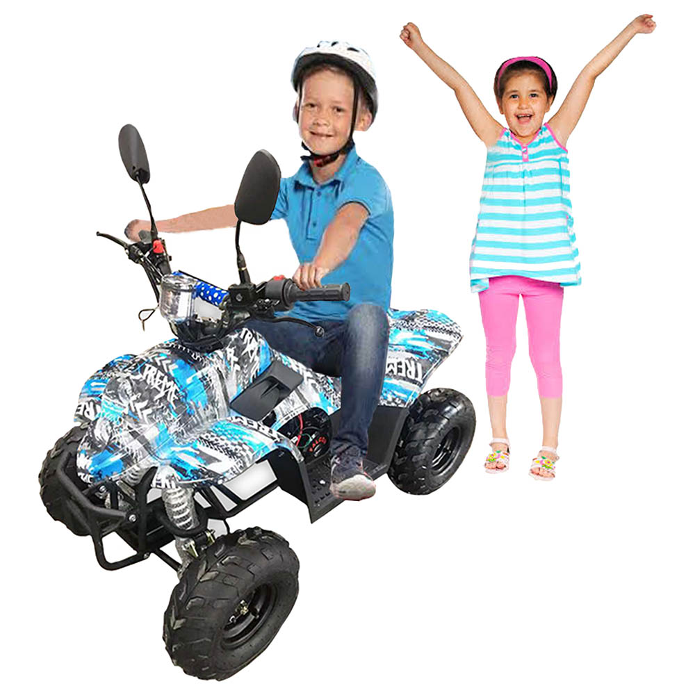 Myts - Off Road 110cc Quad Bike Camouflage Black/Blue