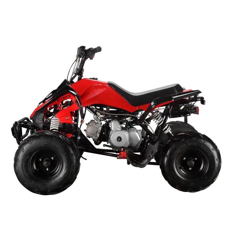 Myts - 125cc Quad ATV Bike Without Reverse For Kids - Red
