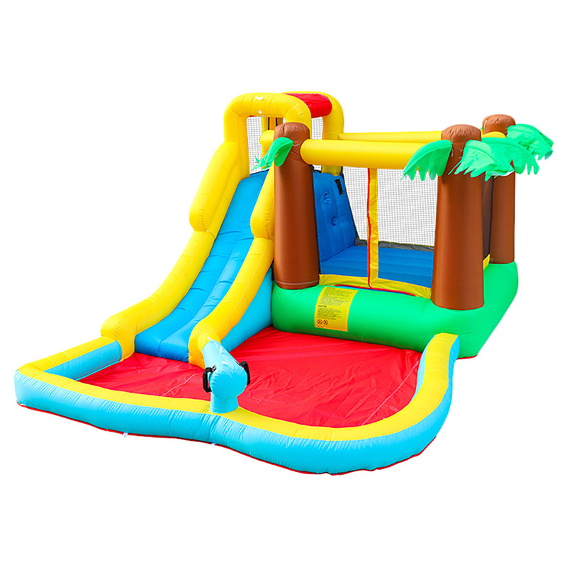 Myts - Summer Fun Pampys Bouncer With Tree Castle & Slide