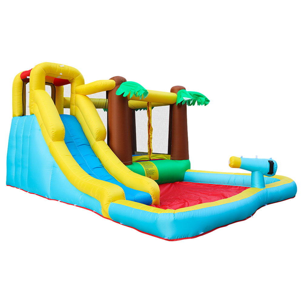 Myts - Summer Fun Pampys Bouncer With Tree Castle & Slide