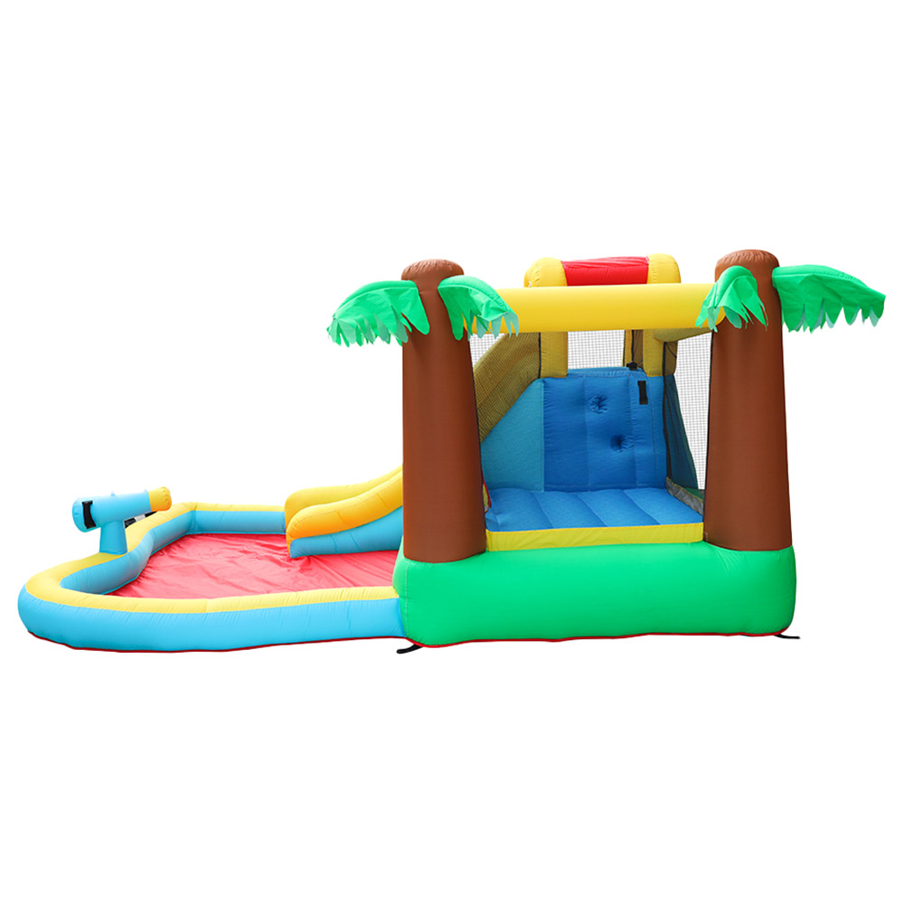 Myts - Summer Fun Pampys Bouncer With Tree Castle & Slide