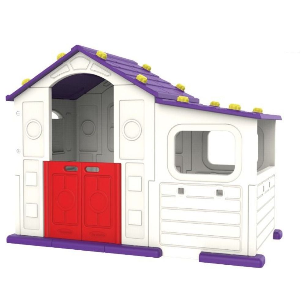 MYTS - Indoor Activity Playhouse With Play Cabin Purple