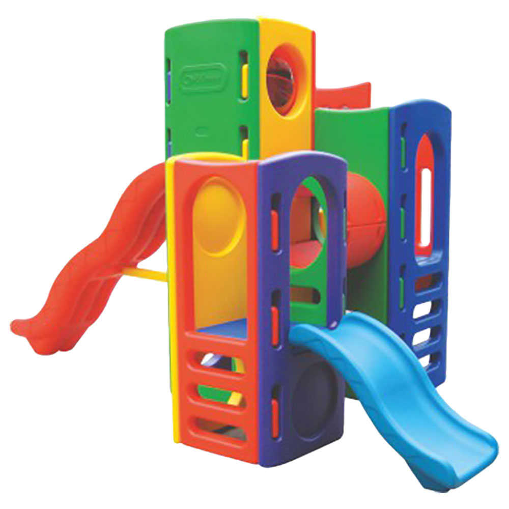 Myts Composite Play Structure With Slide & Tunnel