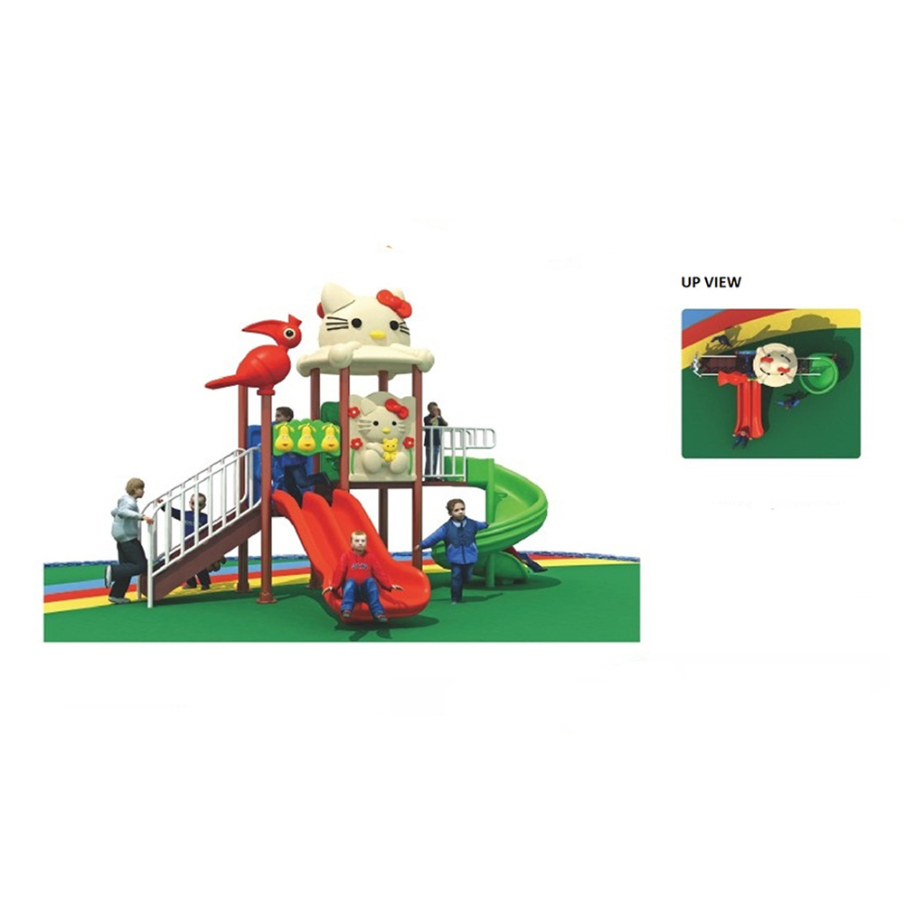 Myts - Kitty Peng Playcentre With Only Slides For Kids