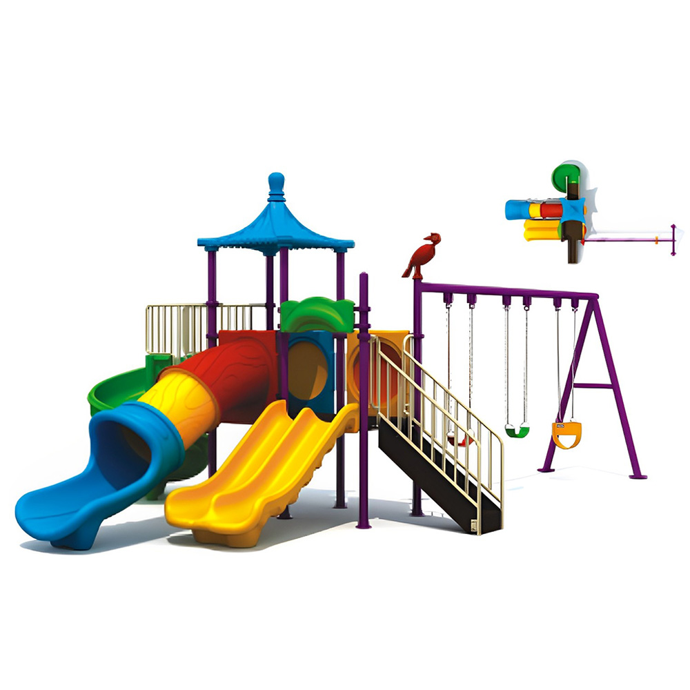 Myts - Activity Playcentre With Slides & 3 Swings