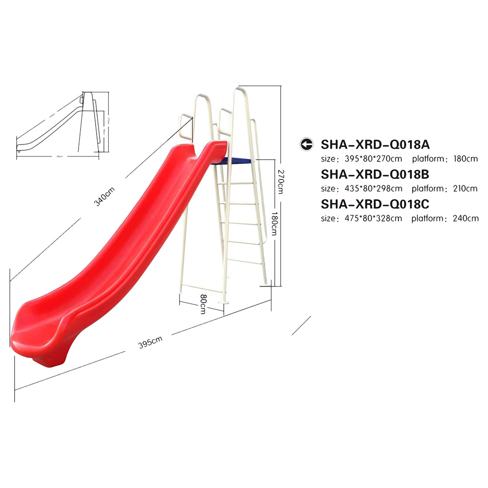 Myts - Mega Straight Slide For Kids (180 cm)