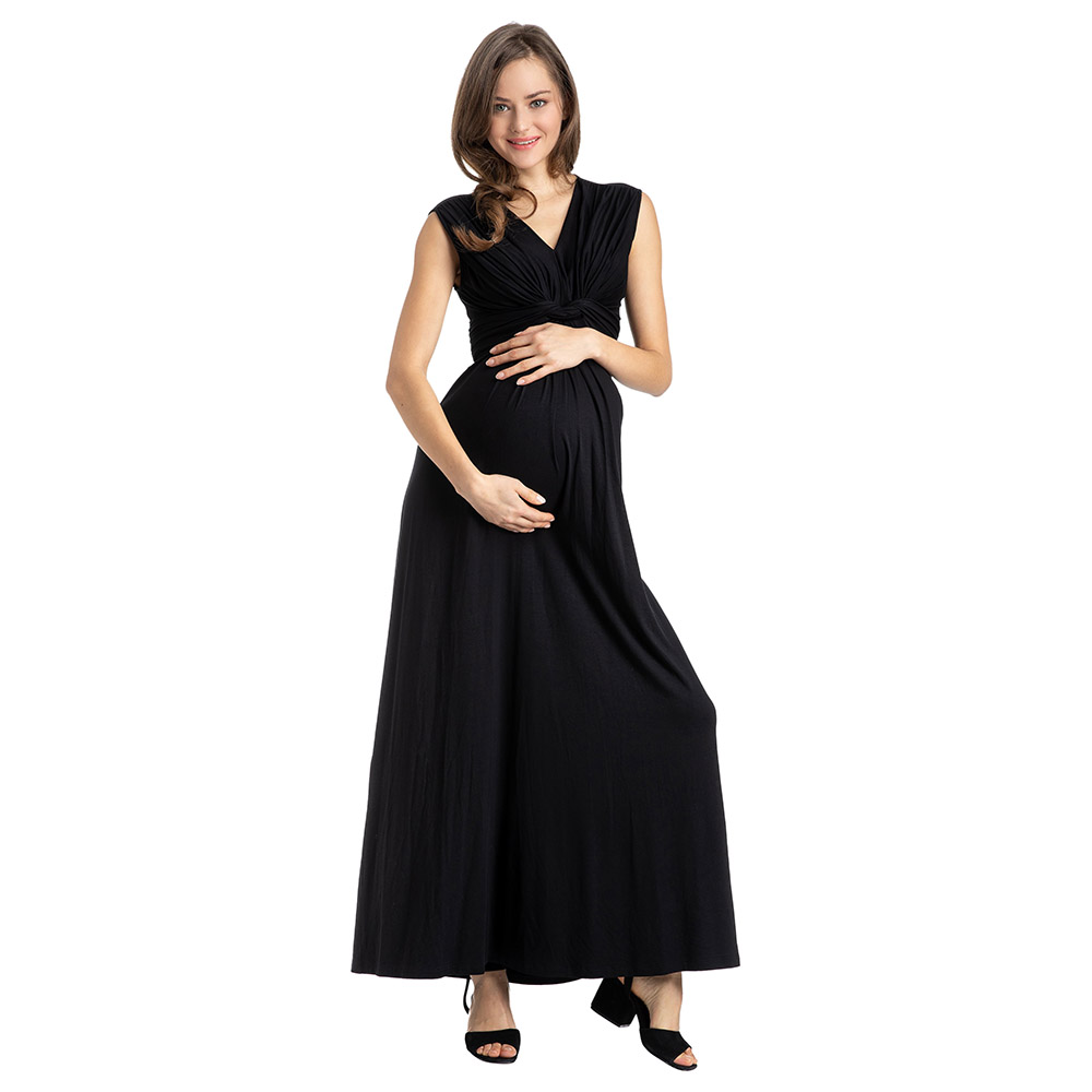 Mums & Bumps Pietro Brunelli Papaver Maternity Dress Black 