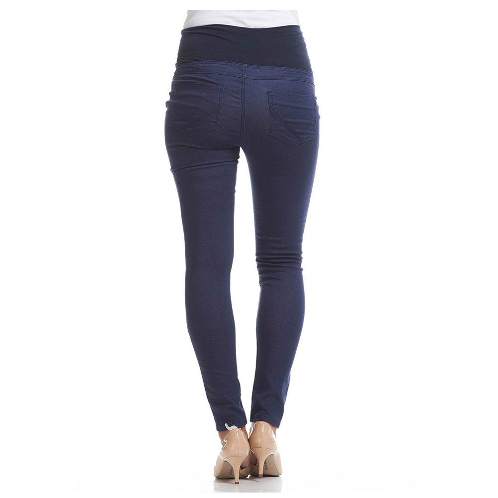 Mums & Bumps - Soon Coco Over Belly Super Stretch Maternity Jeans