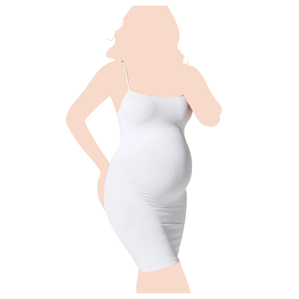Mums & Bumps - Blanqi Body Cooling Maternity Cami Slip - White