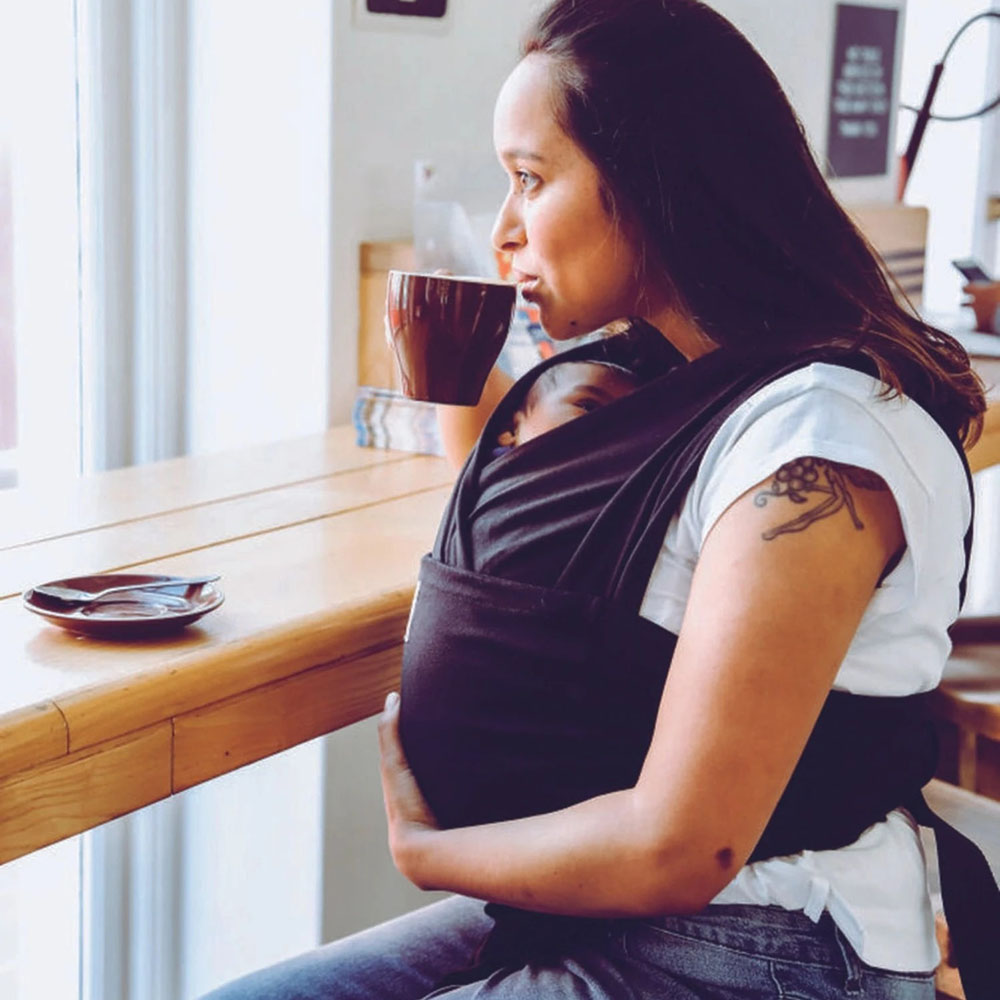 Mums & Bumps - Snuggleroo Baby Carrier - Black