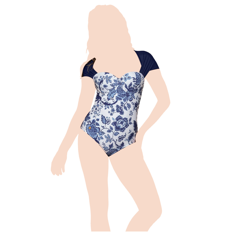 Mums & Bumps - Leonisa Soft Control Swimsuit with Expandable Straps