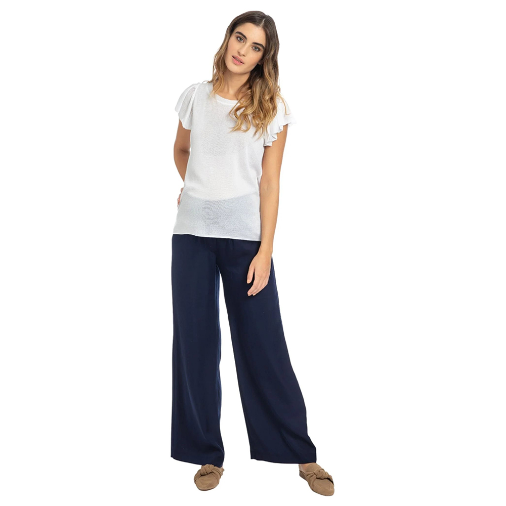 Mums & Bumps - Pietro Brunelli Maternity Trouser - Blue