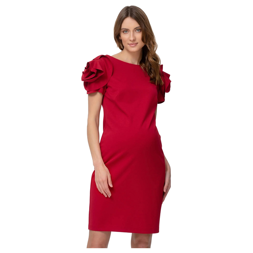 Mums & Bumps - Pietro Brunelli Capri Maternity Dress - Strawberry