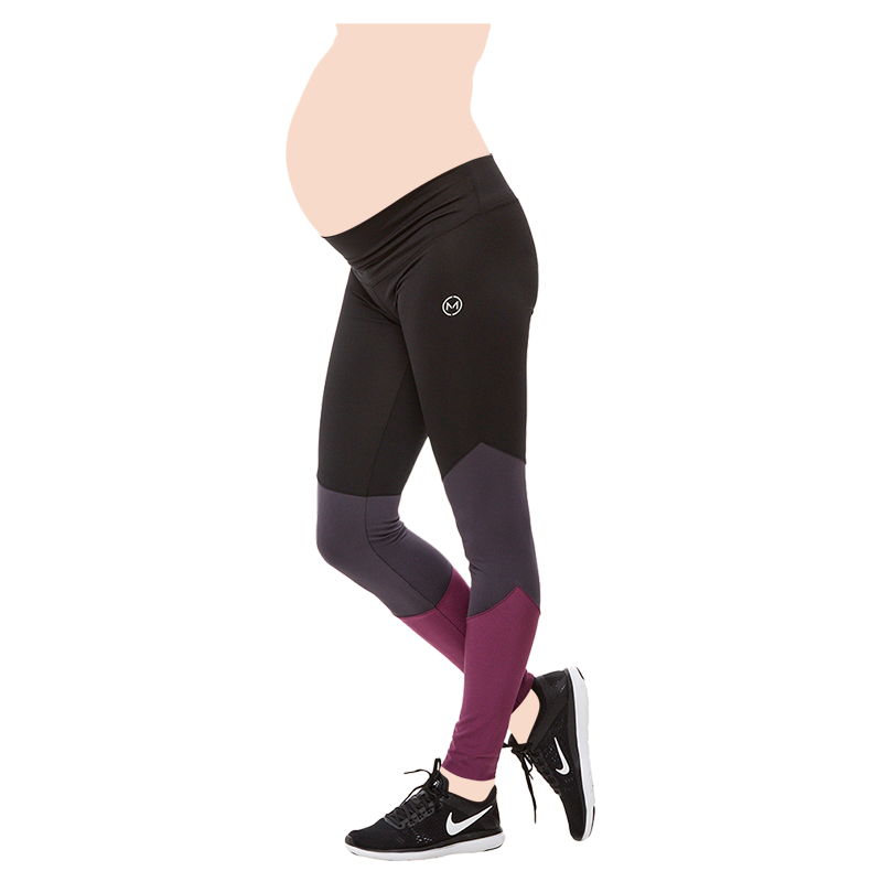Mums & Bumps - Matletik Balance Maternity Legging Raisin