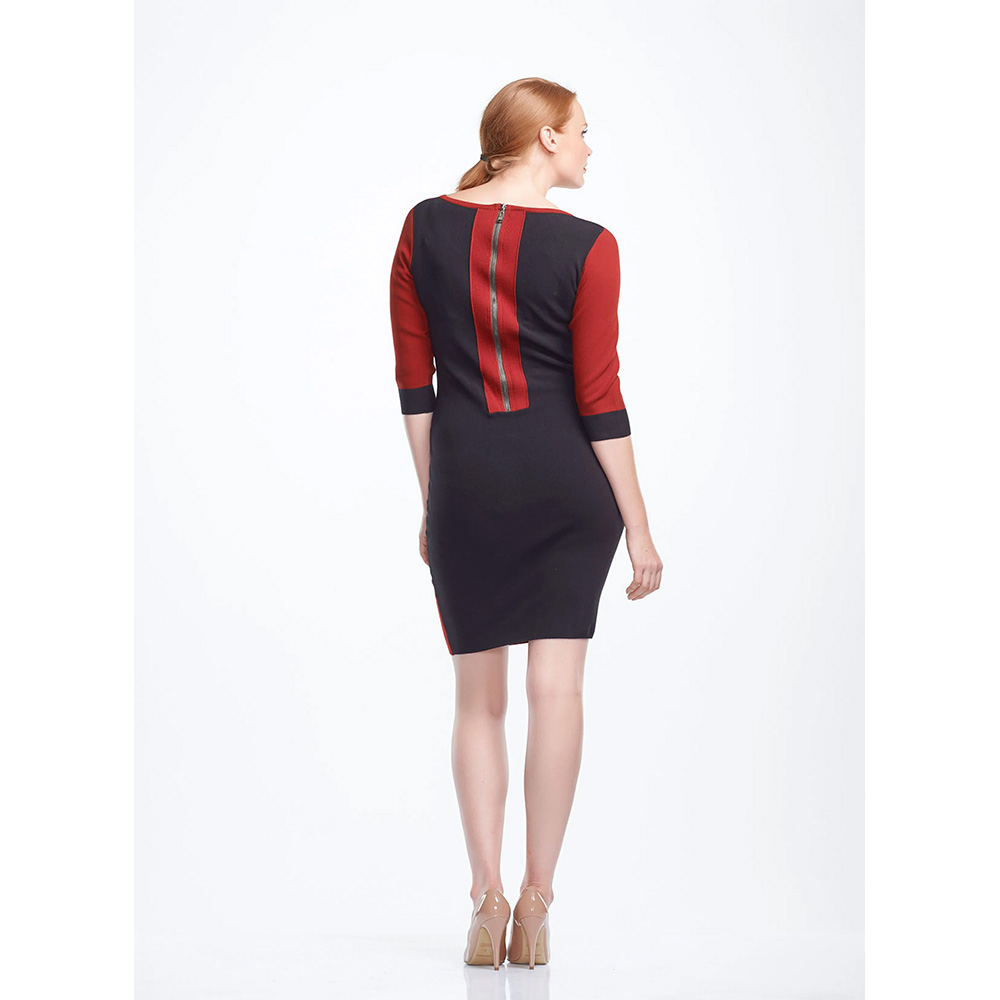 Mums & Bumps - Soon Belle Zip Knit Maternity Dress