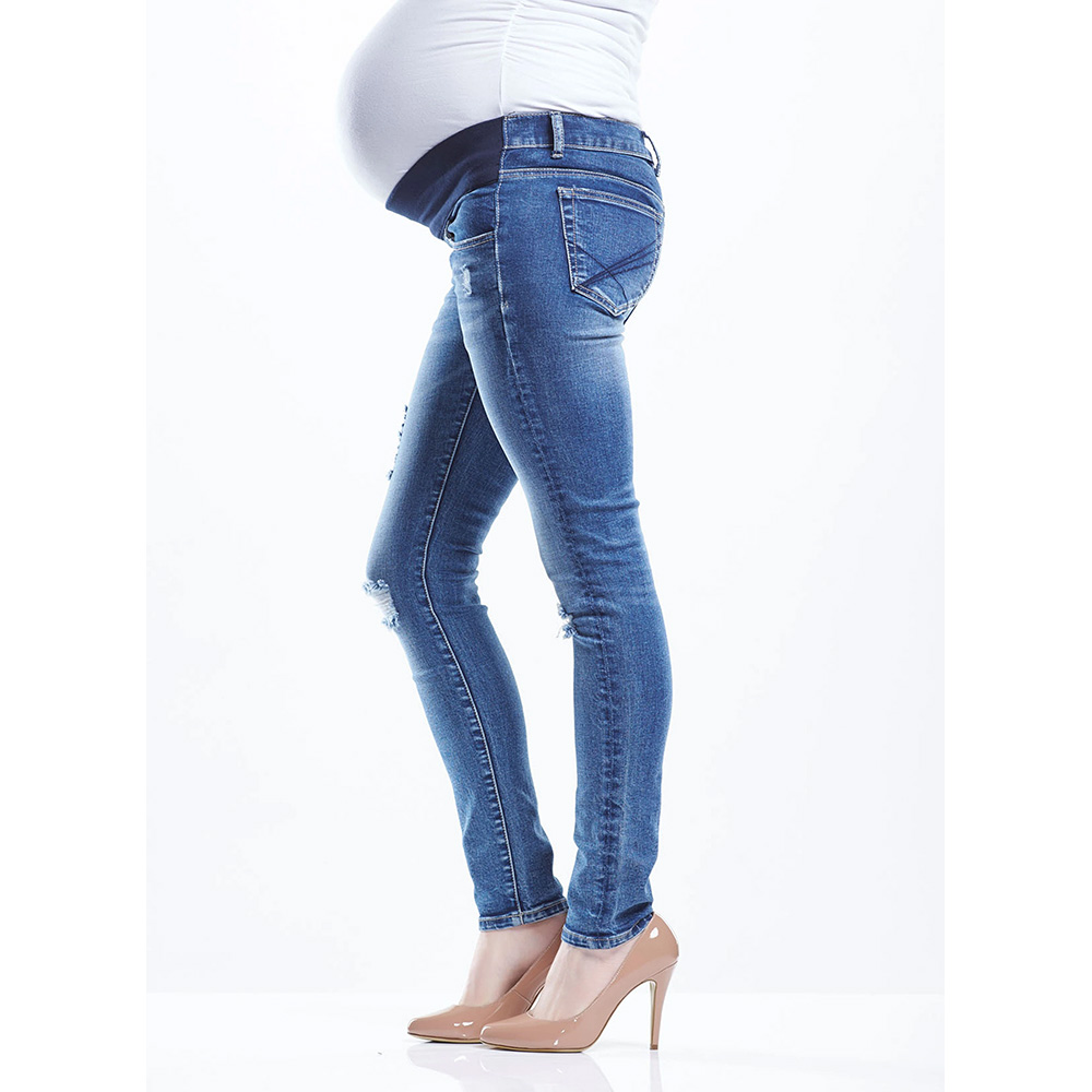 Mums & Bumps - Soon Blaze Maternity Denim