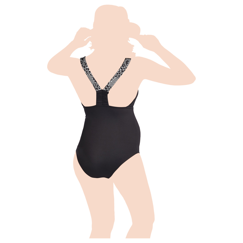 Mums & Bumps PezDor Montego Bay One Piece Swimsuit Black