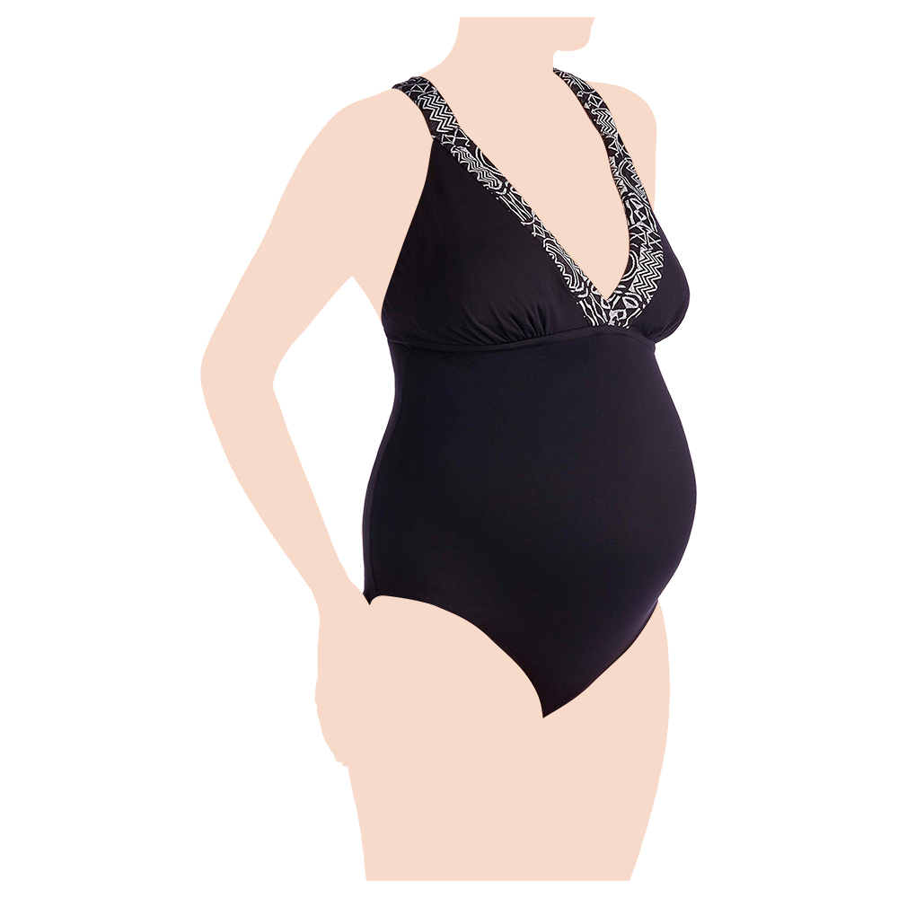 Mums & Bumps PezDor Montego Bay One Piece Swimsuit Black