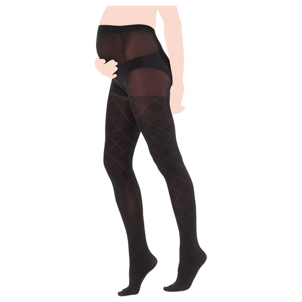 Mums & Bumps - Emma-Jane 60Den Maternity Tights - Black