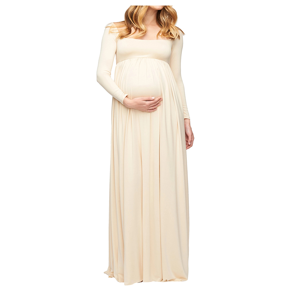 rachel pally isa dress cream Buy Mums & Bumps - Rachel Pally Isa Long Maternity Dress - Cream in UAE