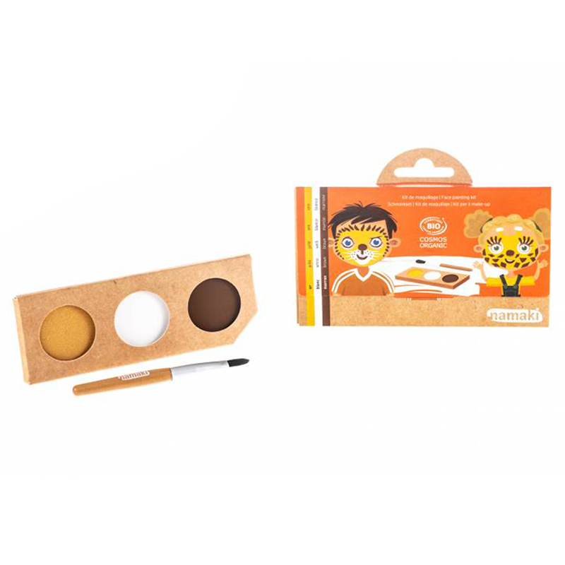 Namaki - Organic Face Paint Kit - Lion & Giraffe