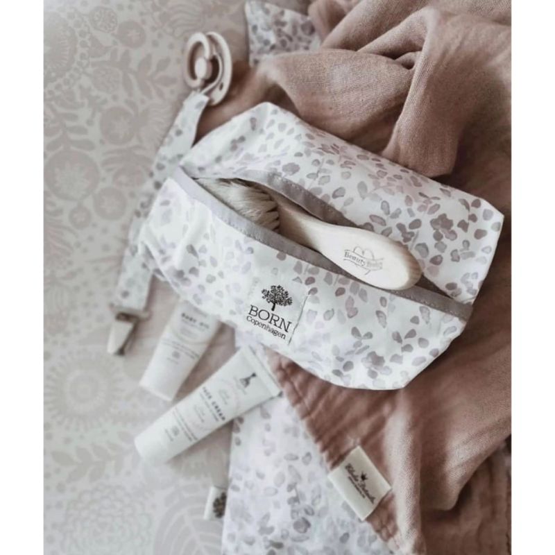 Born Copenhagen - Organic Cotton Wipes Cover - Leaves