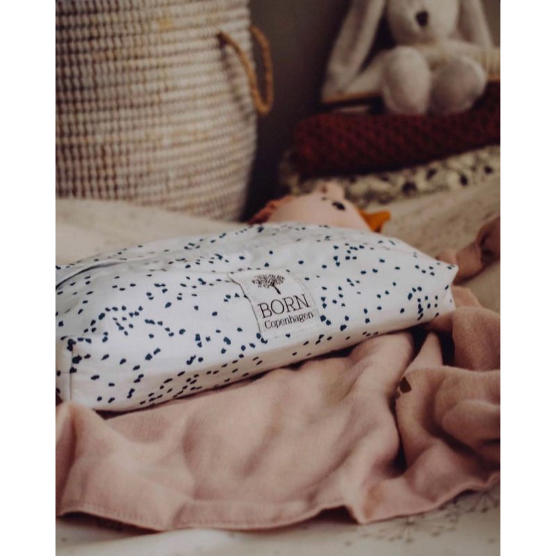 Born Copenhagen - Organic Cotton Wipes Cover - Midnight Dust