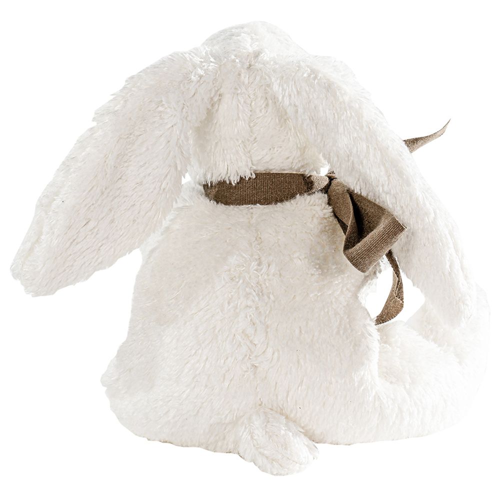 Maud N Lil - Organic Flopsy Bunny Gift Boxed - White/Grey