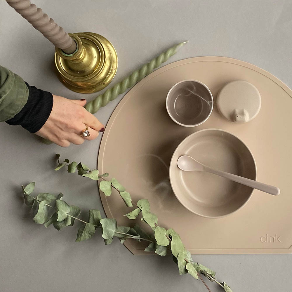 Cink Soft Silicone Place Mat - Fog