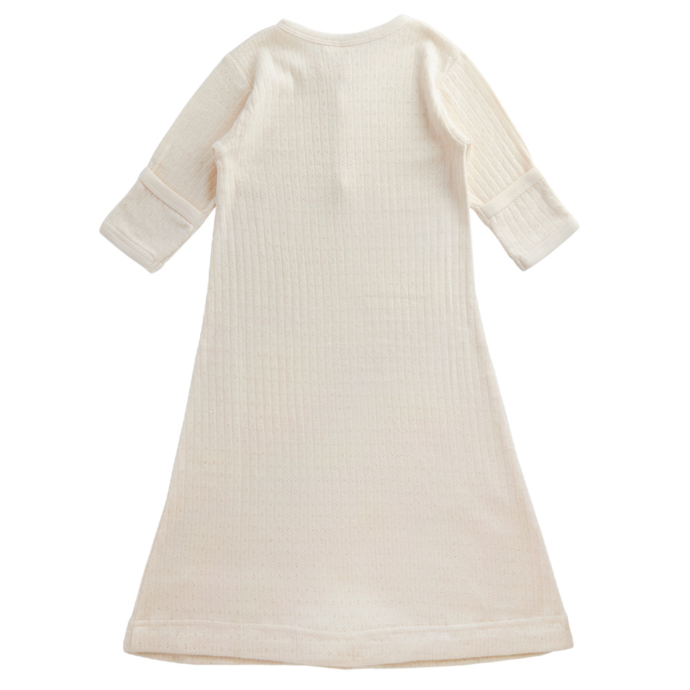 Nature Baby Organic Pointelle Cotton Gown