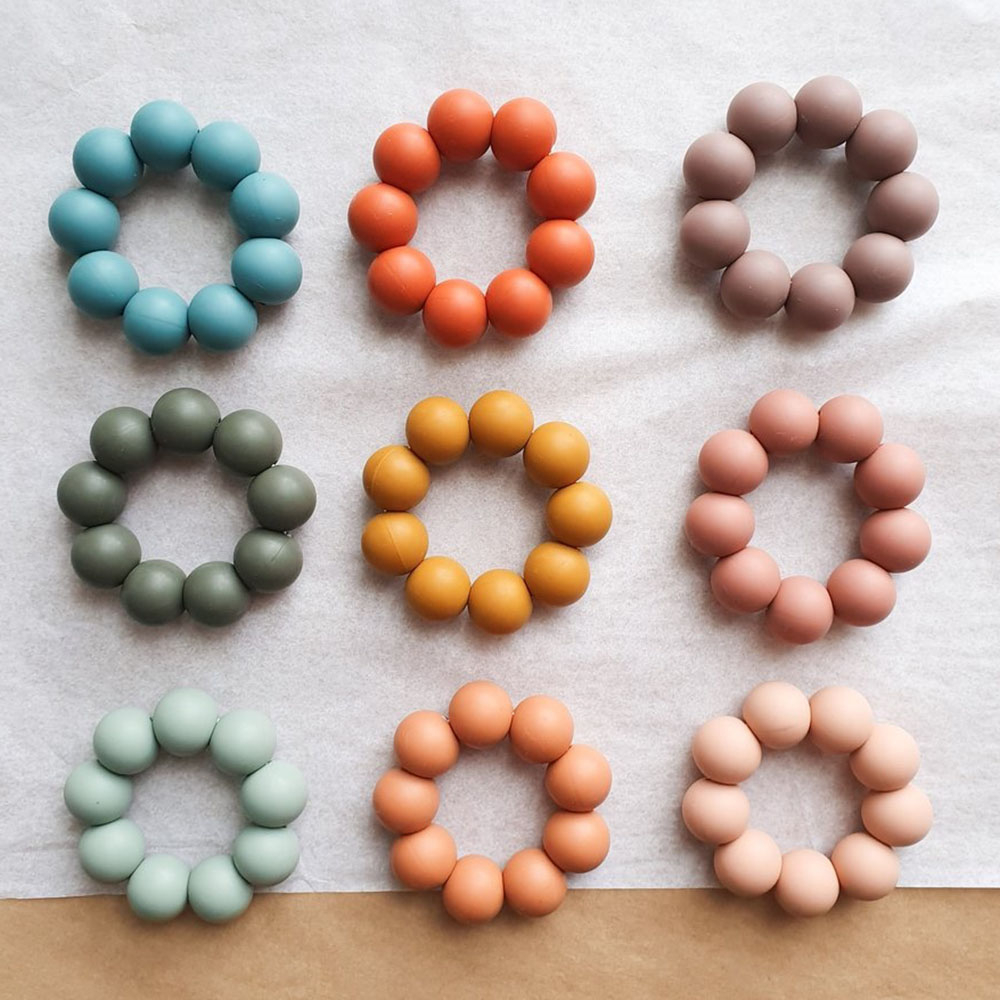 Dove And Dovelet - Odyssey Silicone Teething Toy - Sage