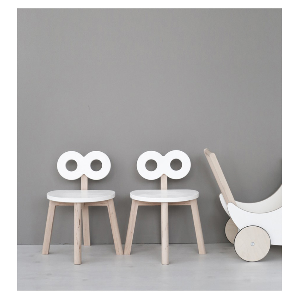 Ooh Noo - Double-O Chair - White