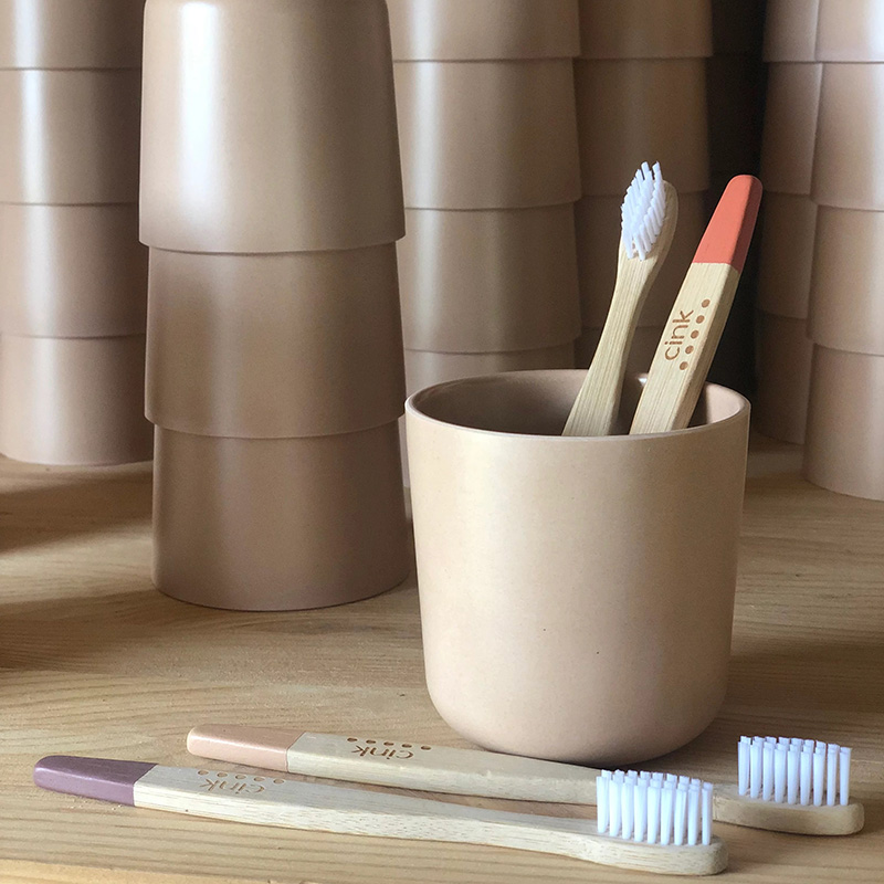 Cink - Kids Bamboo Toothbrush - Rye