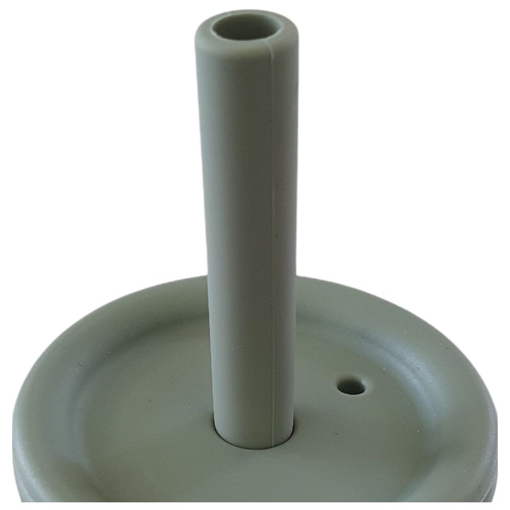 Dove and Dovelet Silicone Cup with Straw Lid - Sage