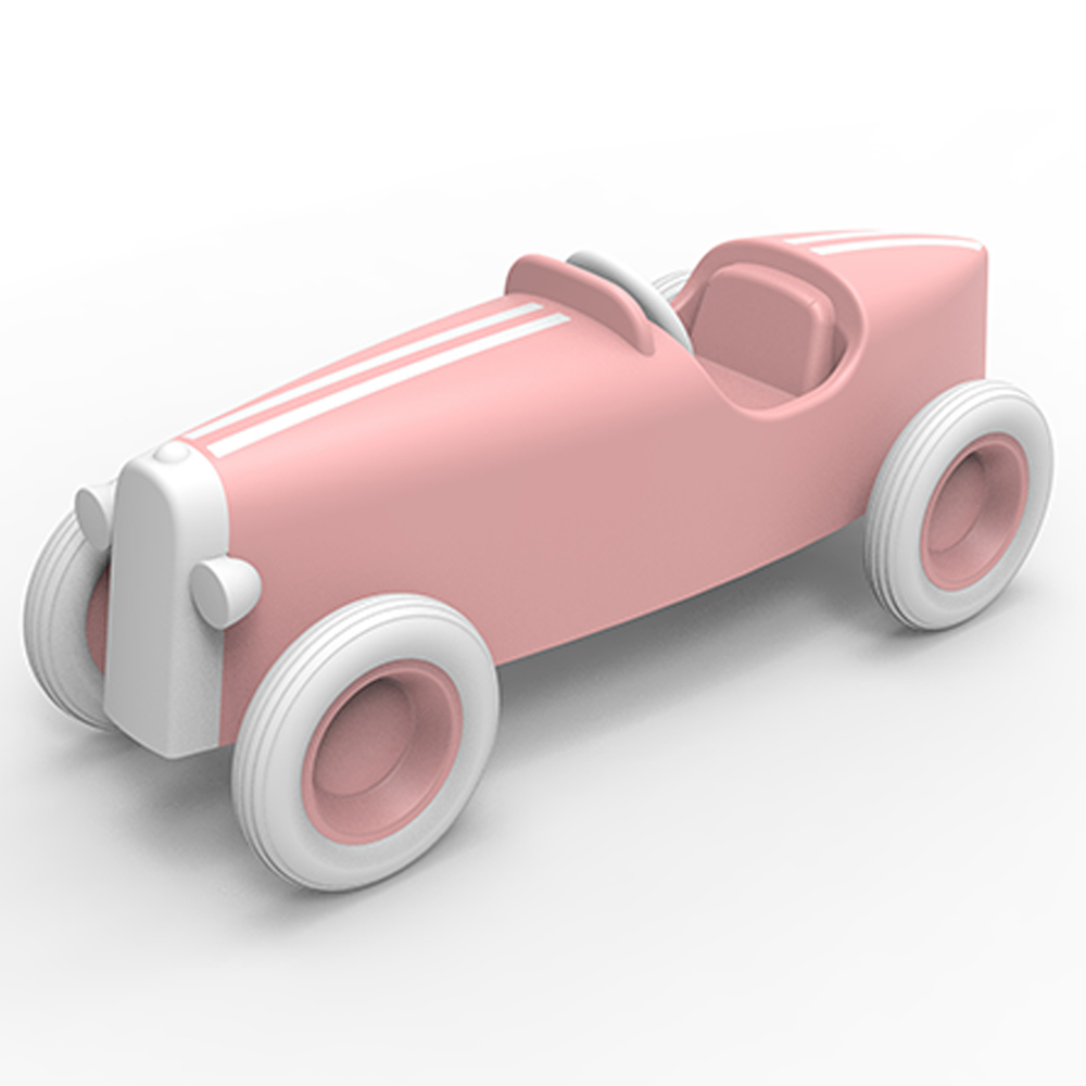Ooh Noo - Eco-Friendly Racing Car - Pale Pink