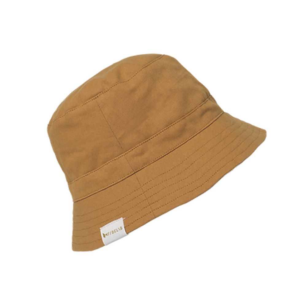 Fabelab Organic Bucket Hat Ochre/ Pale - Yellow
