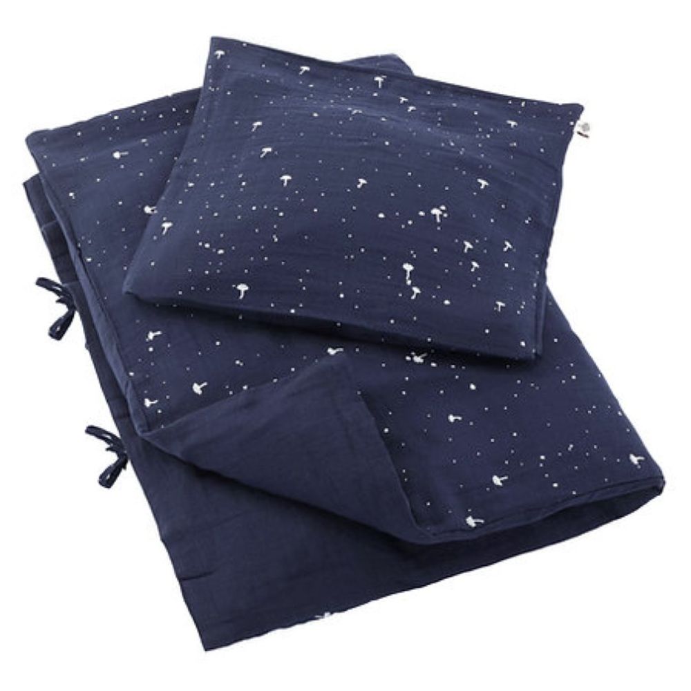 Born Copenhagen - Organic Toddler Duvet/Pillow Cover - Night Sky