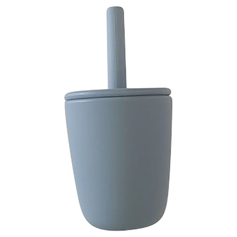 Dove and Dovelet - Silicone Cup with Straw Lid - Ether Blue