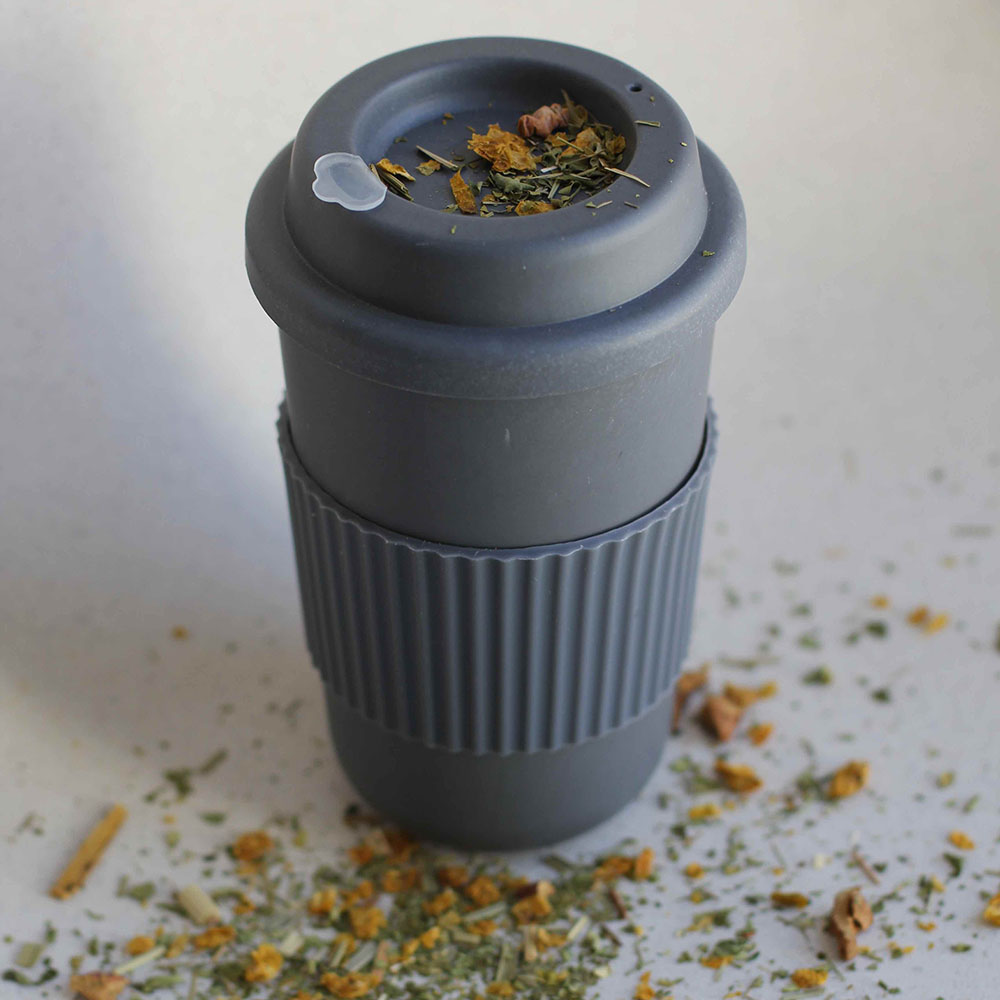 CINK Bamboo Reusable Coffee Cup - Ocean