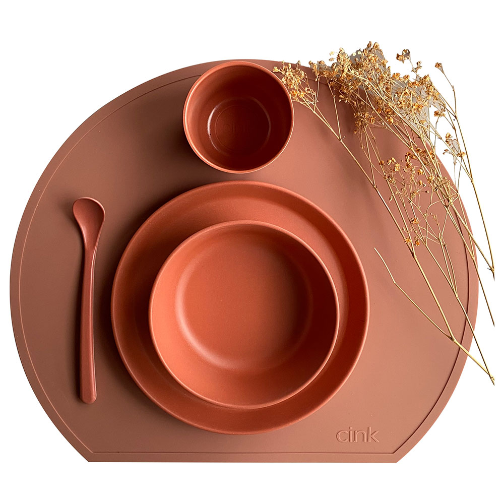 Cink Soft Silicone Place Mat - Brick