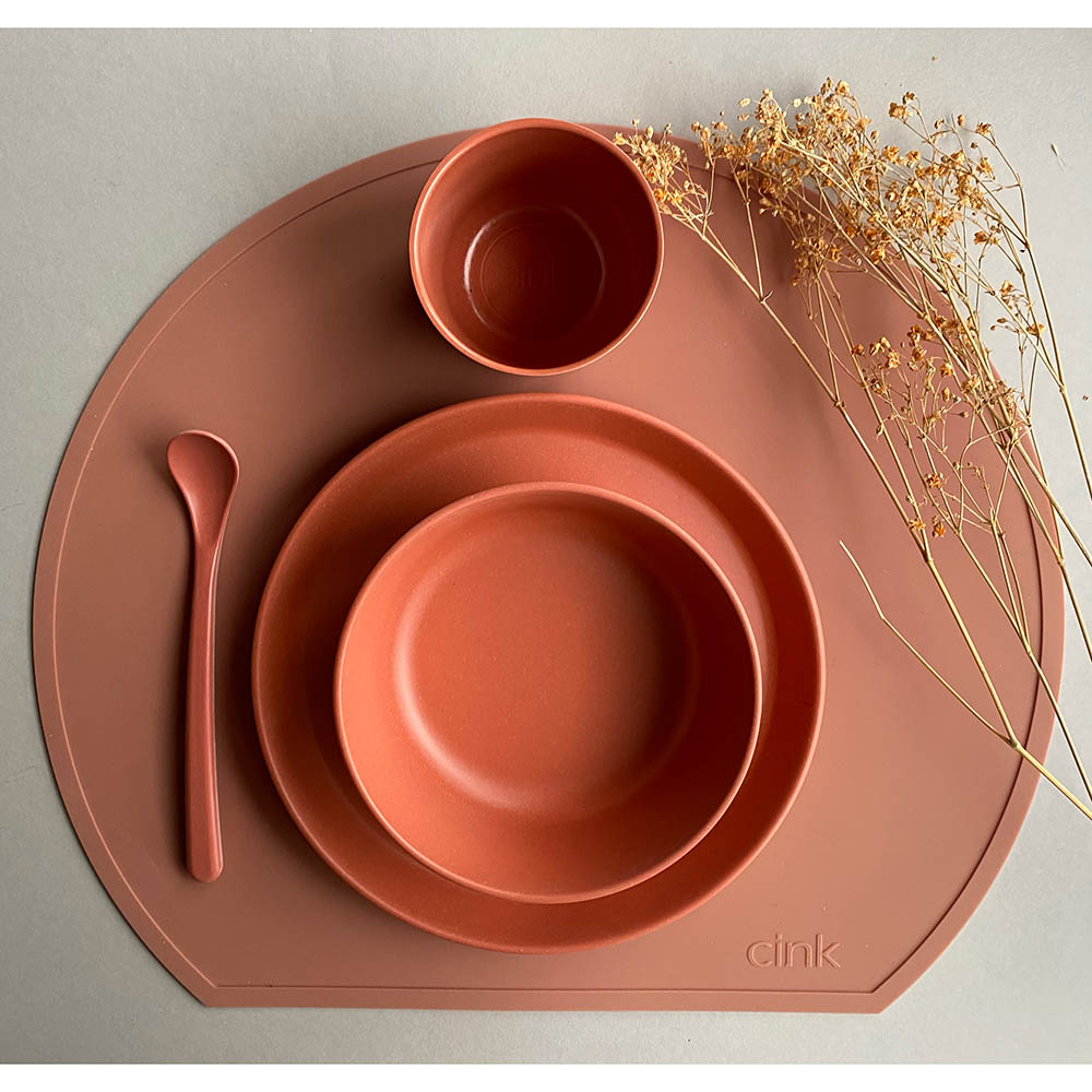 Cink Soft Silicone Place Mat - Brick