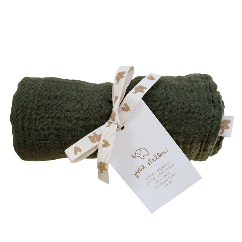 Petit Stellou - Nooshi Cuddle Organic Cotton - Chive