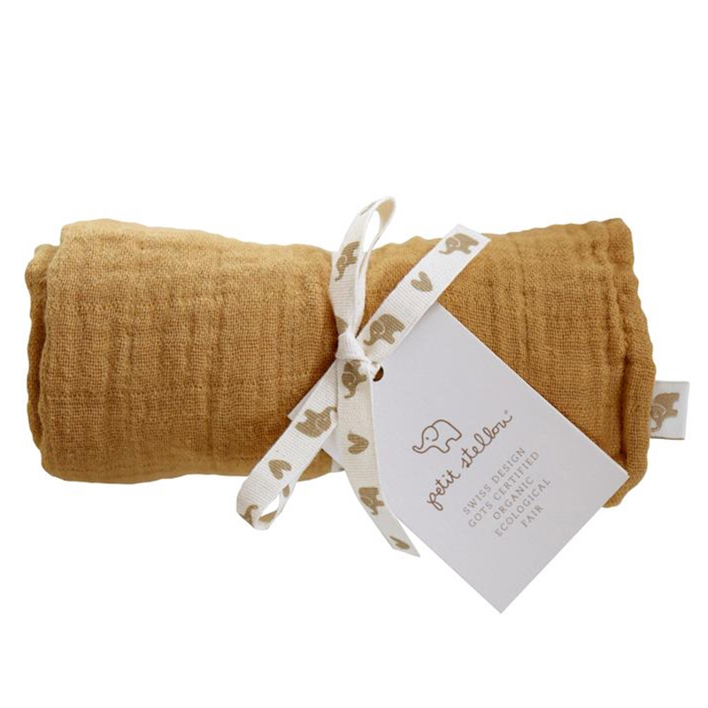 Petit Stellou - Nooshi Cuddle Organic Cotton - Gold
