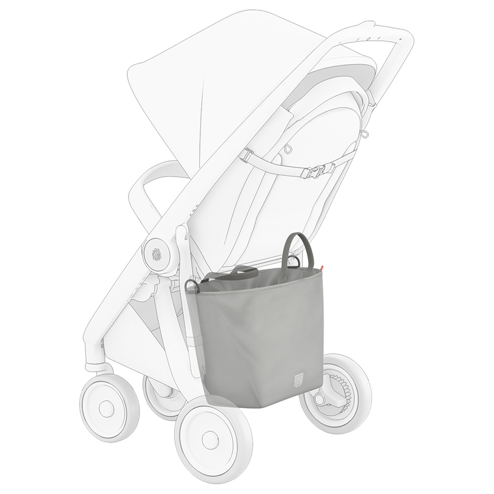 
Greentom - Eco Shopping Bag Clip-in Stroller - Grey