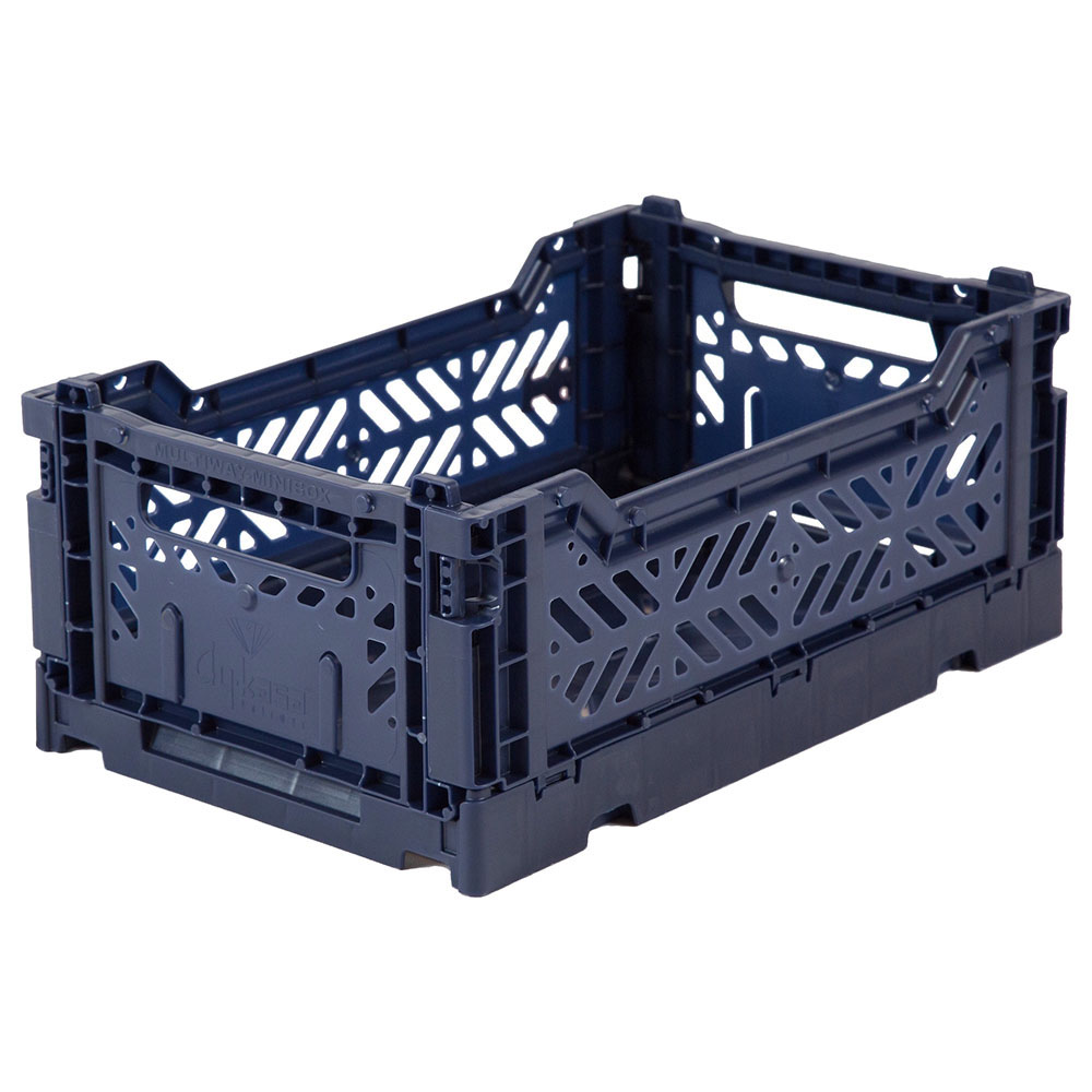 Aykasa - Mini Box Storage Crate - Navy