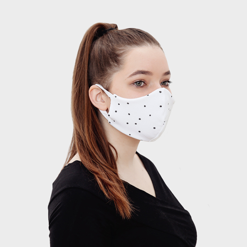 Ooh Noo - Cotton Face Mask Adult - White
