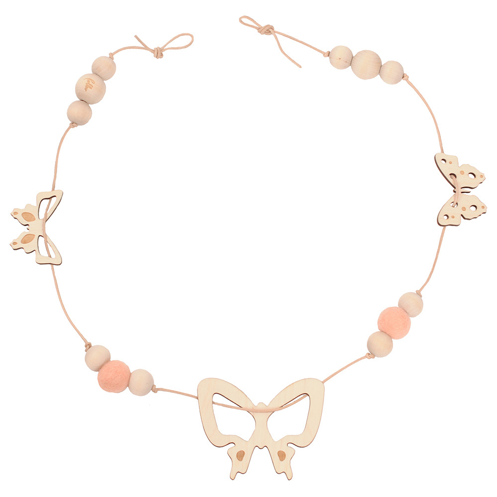 Loullou Garland Butterfly FSC Wood